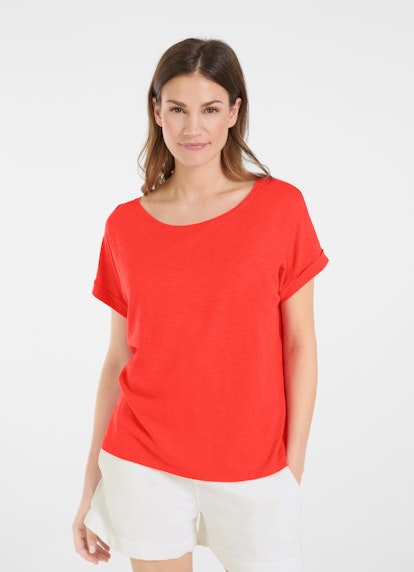 Boxy Fit T-Shirts Boxy - T-Shirt poppy red