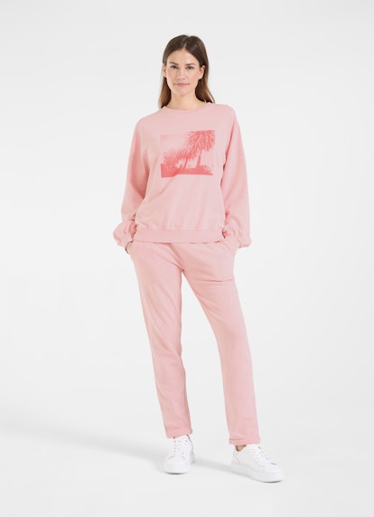 Loose Fit Sweatshirts Oversized - Sweatshirt flamingo