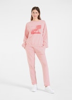 Coupe Loose Fit Sweat-shirts Oversized - Sweatshirt flamingo