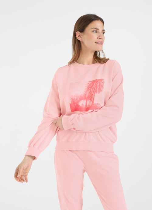 Loose Fit Sweatshirts Oversized - Sweatshirt flamingo