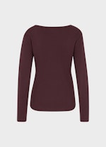 Slim Fit Sweatshirts Cashmix - Sweater cassis