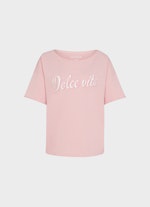 Coupe oversize Sweat-shirts Dolce Vita Fleece Sweater Shortsleeve flamingo