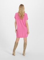 Coupe Casual Fit Robes Cashmere Blend - Robe electric pink