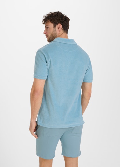 Regular Fit T-shirts Terrycloth - Poloshirt pacific blue