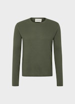 Regular Fit Strick Cashmere Blend - Pullover soft jungle green