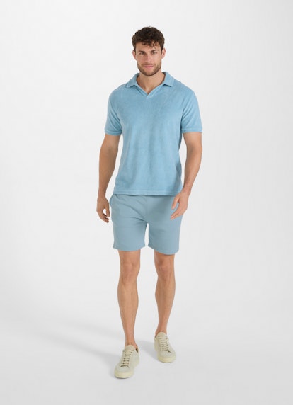 Regular Fit T-shirts Terrycloth - Poloshirt pacific blue