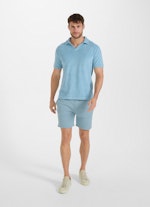 Regular Fit T-Shirts Frottee - Poloshirt pacific blue