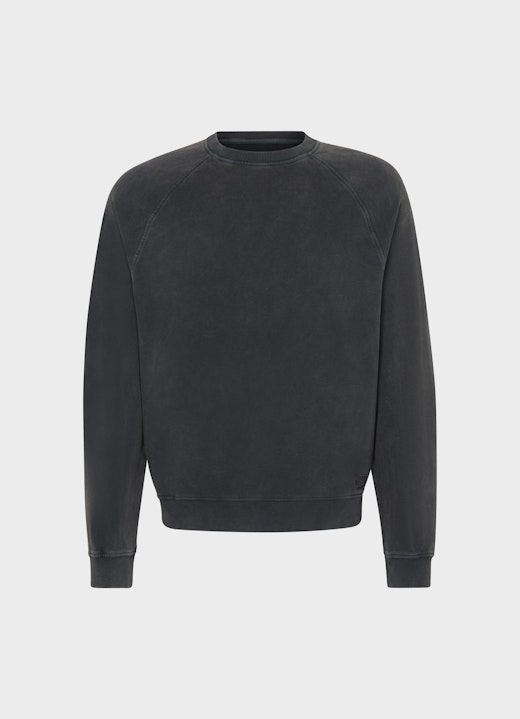 Casual Fit Sweater Sweatshirt acid black