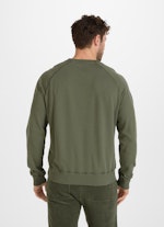 Regular Fit Sweaters Terrycloth - Sweater soft jungle green