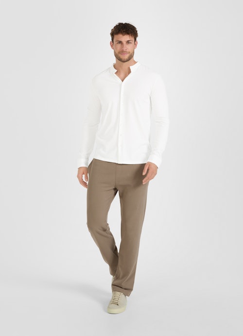 Coupe Regular Fit Chemises Jersey - chemise white