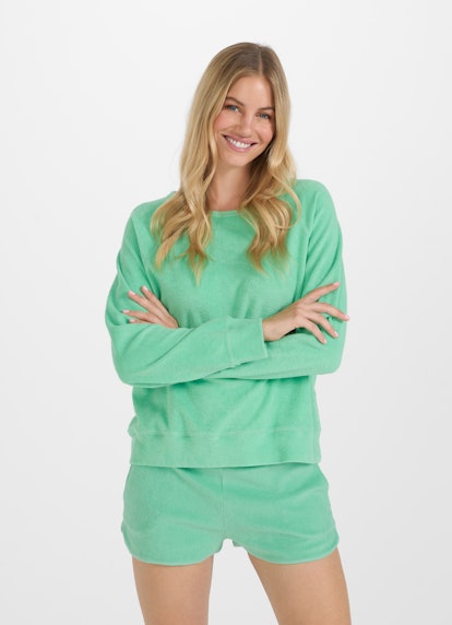 Coupe Loose Fit Sweat-shirts Frottee - Pull spring green