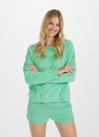 Loose Fit Sweatshirts Frottee - Sweater spring green