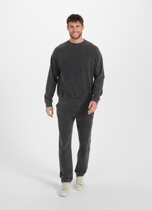 Casual Fit Sweatshirts Sweatshirt acid black