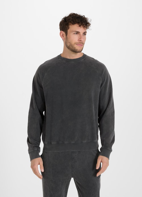 Coupe Casual Fit Pull-over Sweat-shirt acid black