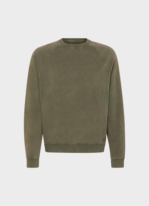 Coupe Casual Fit Pull-over Sweat-shirt soft jungle green