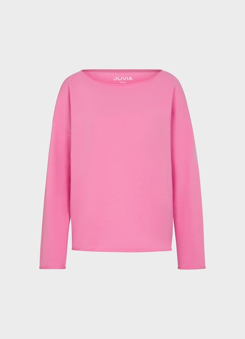 Loose Fit Sweatshirts Sweatshirt electric pink