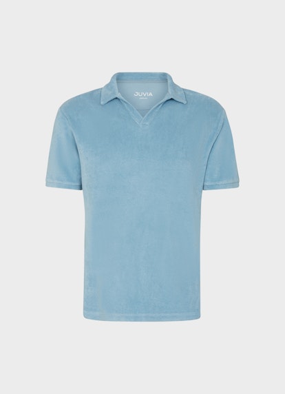 Regular Fit T-Shirts Frottee - Poloshirt pacific blue