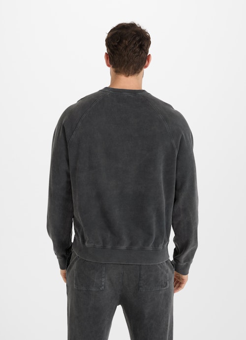 Casual Fit Sweatshirts Sweatshirt acid black