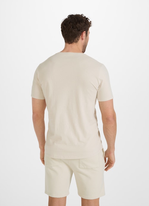 Coupe Regular Fit T-shirts T-Shirt stone grey