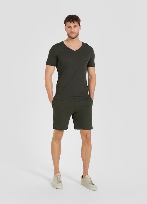 Regular Fit Bermudas Bermuda jungle green