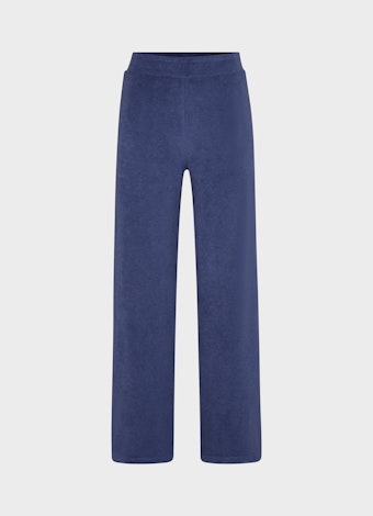 Coupe Wide Leg Fit Pantalons Sweatpants en éponge ink blue