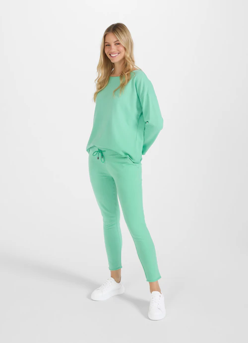 Slim Fit Pants Slim Fit - Sweatpants spring green