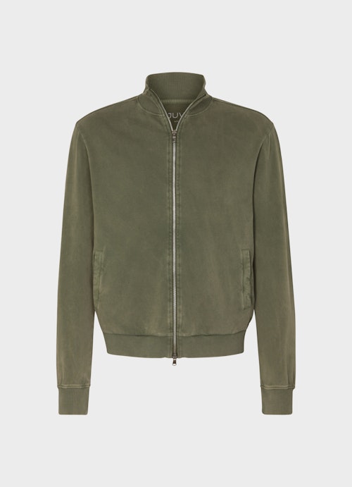 Regular Fit Jackets Sweatjacket soft jungle green