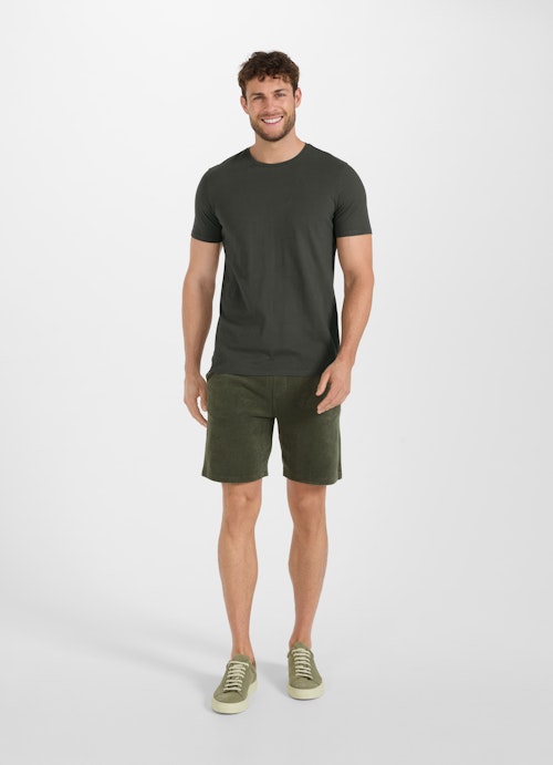 Coupe Regular Fit T-shirts T-Shirt jungle green