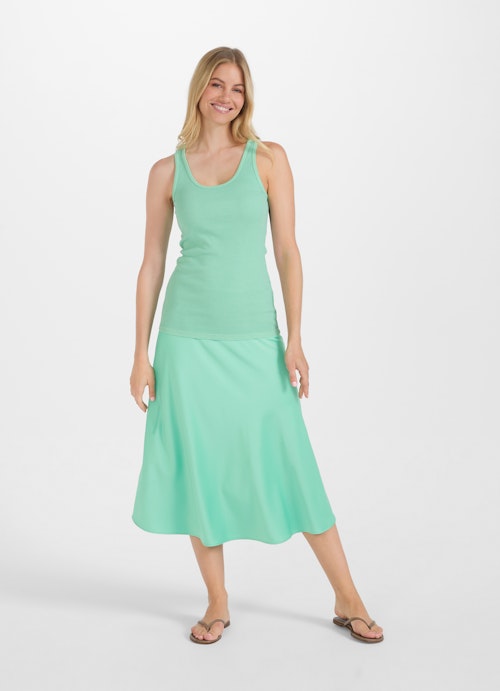 Slim Fit Tops Top spring green