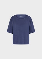 Loose Fit T-shirts Terrycloth - T-Shirt ink blue