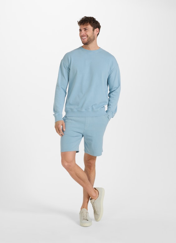 Casual Fit Sweater Sweatshirt pacific blue