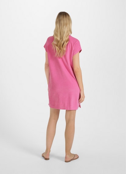 Short Length Kleider Frottee - Kleid electric pink