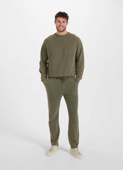 Regular Fit Hosen Regular Fit - Sweatpants soft jungle green