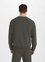 Casual Fit Sweater Sweatshirt jungle green