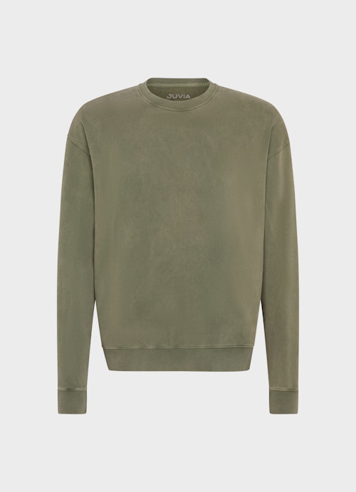 Casual Fit Sweater Sweatshirt soft jungle green