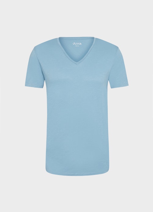 Coupe Regular Fit T-shirts T-Shirt pacific blue
