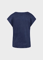 Regular Fit T-shirts Tech Velours - T-Shirt ink blue