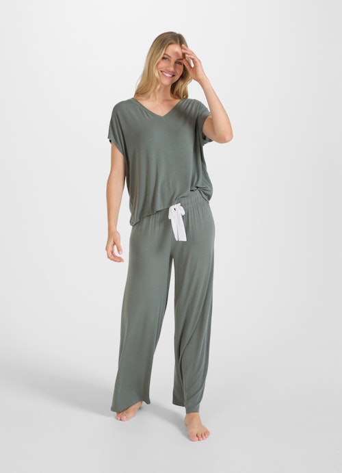 Regular Fit Hosen Nightwear - Hose pine