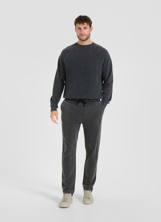 Regular Fit Hosen Regular Fit - Sweatpants acid black