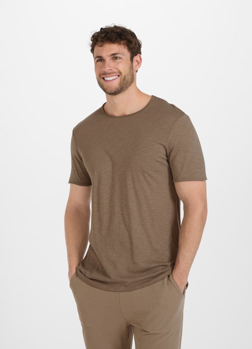 Coupe Regular Fit T-shirts T-Shirt moon rock