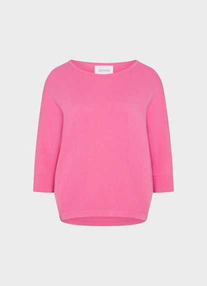 Casual Fit Knitwear Cashmere Blend - Pullover electric pink