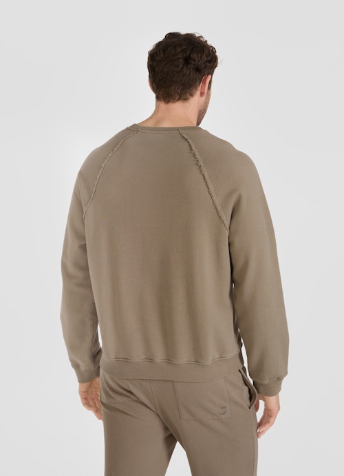 Casual Fit Sweater Sweatshirt moon rock