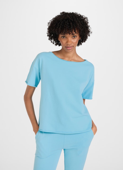 Coupe oversize Sweat-shirts Chemise surdimensionnée horizon blue