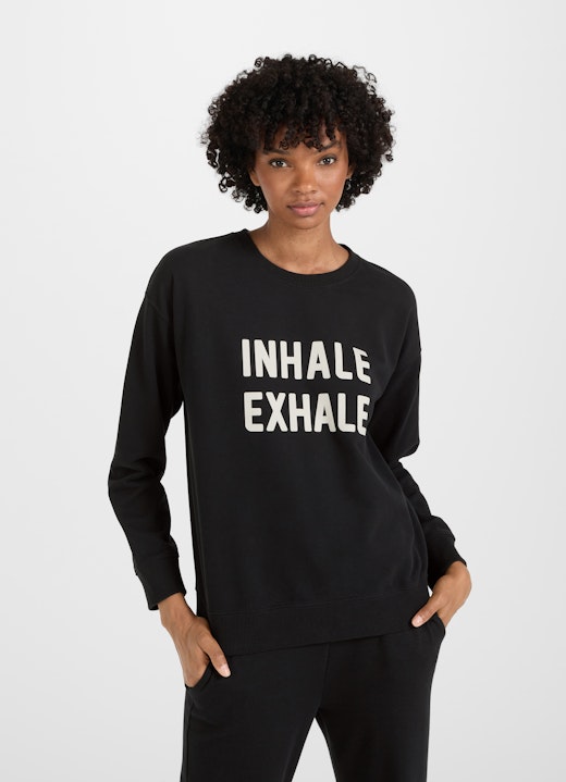 Regular Fit Sweatshirts Sweatshirt black