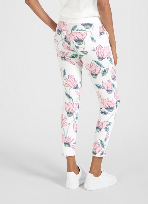 Slim Fit Pants Slim Fit - Sweatpants white