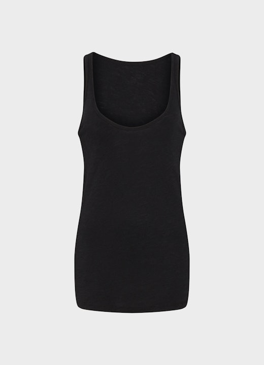 Regular Fit Tops Top black