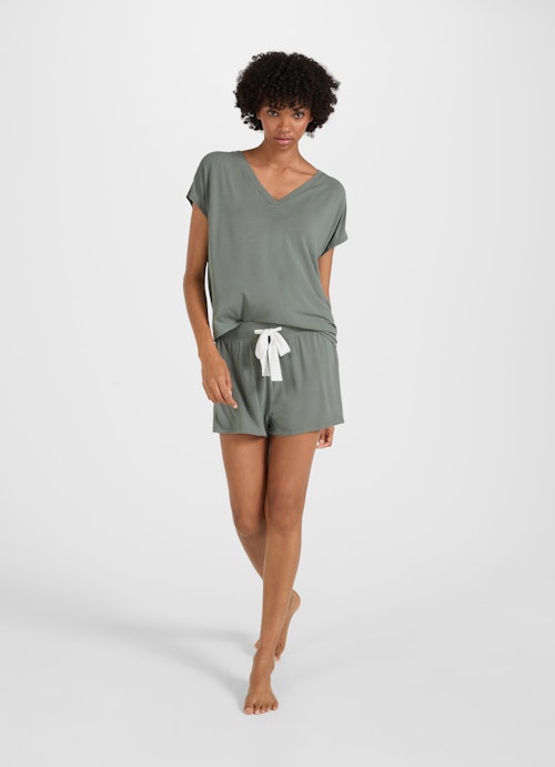 Regular Fit Nightwear Nightwear - Shorts pine