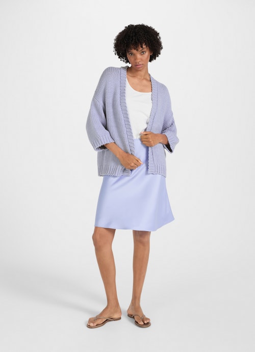 Casual Fit Strick Strick - Cardigan sweet purple