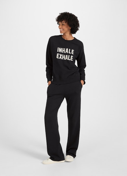 Regular Fit Sweatshirts Sweatshirt black