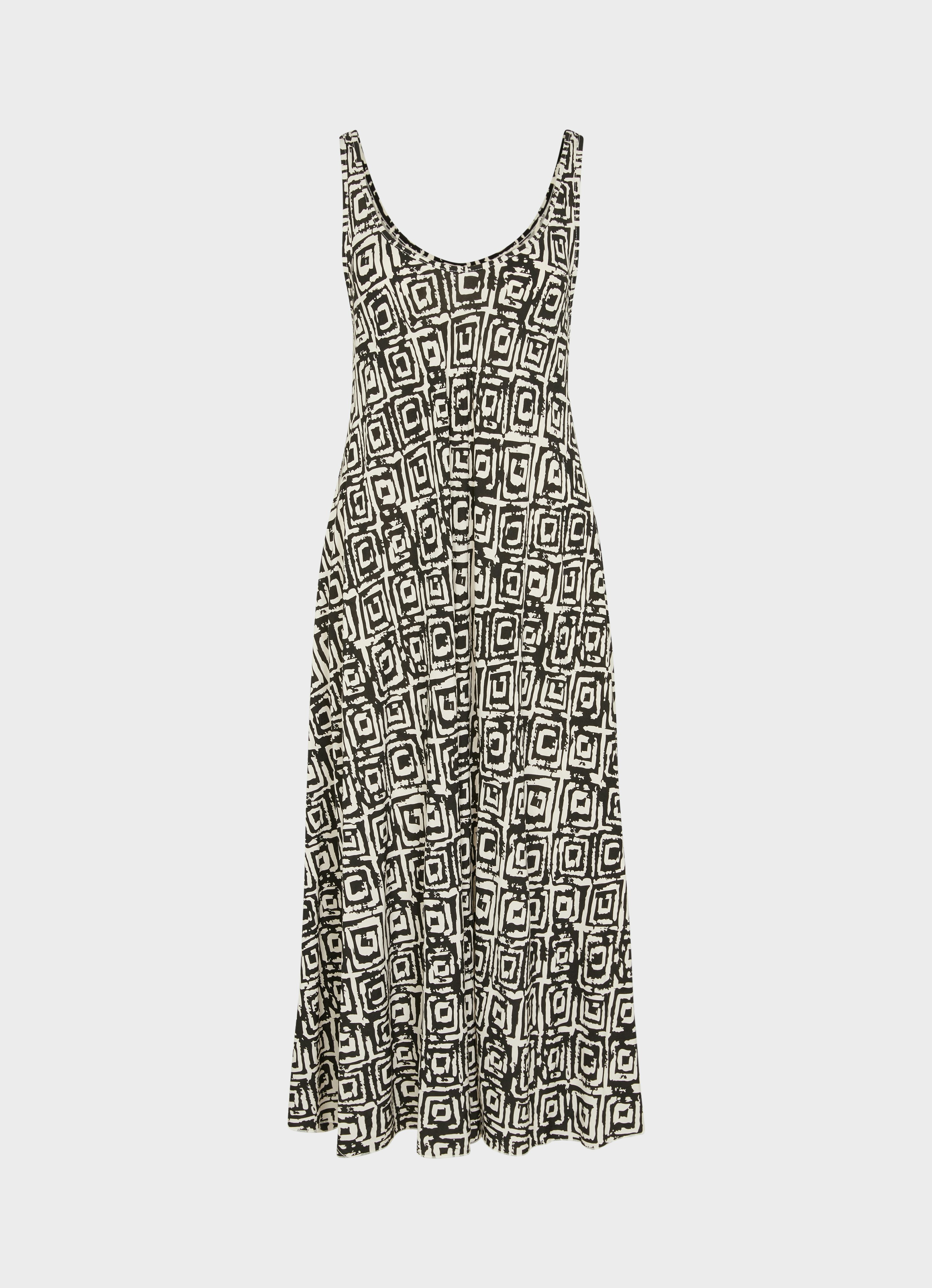 【送料&関税込】Off-White Black Viscose Dress Off-White Black Stretch Viscose Dress - FW23 Collection